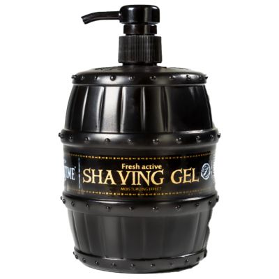 BARBERTIME Shaving Gel | Fresh Active | Non Foaming | Moisturizing Effect | Gold 1000 ml