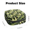 Sanitary Napkin Storage Bag, Feminine Product Pouches Portable Period Kit Bag for Girls Women Ladies Camo Dinosaur view 2
