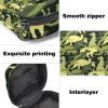 Sanitary Napkin Storage Bag, Feminine Product Pouches Portable Period Kit Bag for Girls Women Ladies Camo Dinosaur view 3