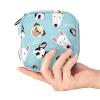 Sanitary Napkin Storage Bag, Feminine Product Pouches Portable Period Kit Bag for Girls Women Ladies Cute Dogs view 4