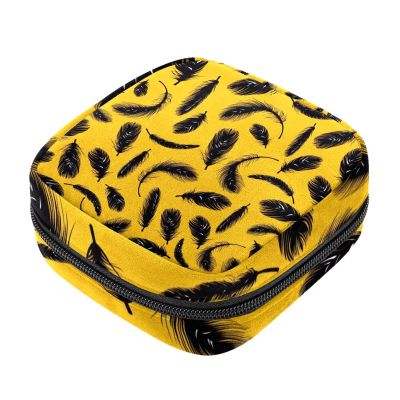 Sanitary Napkin Storage Bag, Feminine Product Pouches Portable Period Kit Bag for Girls Women Ladies Hippie Bohemia Boho