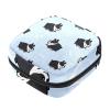 Sanitary Napkin Storage Bag, Feminine Product Pouches Portable Period Kit Bag for Girls Women Ladies Terrier Dog Walking Cartoon view 1