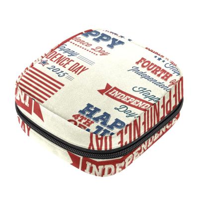 Sanitary Napkin Storage Bag, Feminine Product Pouches Portable Period Kit Bag for Girls Women Ladies Letter
