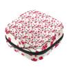 Sanitary Napkin Storage Bag, Feminine Product Pouches Portable Period Kit Bag for Girls Women Ladies Beautiful Cherry Blossom Pattern Pink view 1