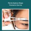 Curved and Rounded Facial Hair Scissors for Men and Women - Cutting Scissors for Mustache, Nose, Beard, Eyebrow, Eyelashes and Ears - Steel Cutting Scissors - 4 Pairs view 4