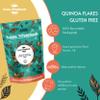 Sussex Wholefoods Organic Quinoa Flakes 2kg - Gluten-Free, Nutritious, Perfect for Breakfast view 4