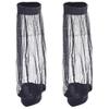Wudaizhi Mesh Leg Protector Mosquito Foot Net Anti-mosquito Foot Net Sock Sleeves Leg Protector Outdoor Survival Camping Equipment Travel Mosquito Net 1 Pair view 1