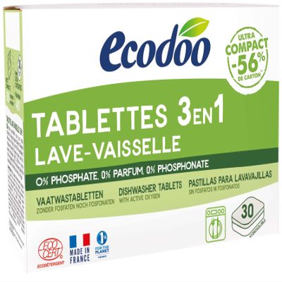 Dishwasher tablets for 3 in 1 machine 30 units