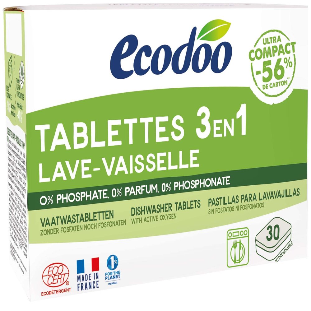 Dishwasher tablets for 3 in 1 machine 30 units