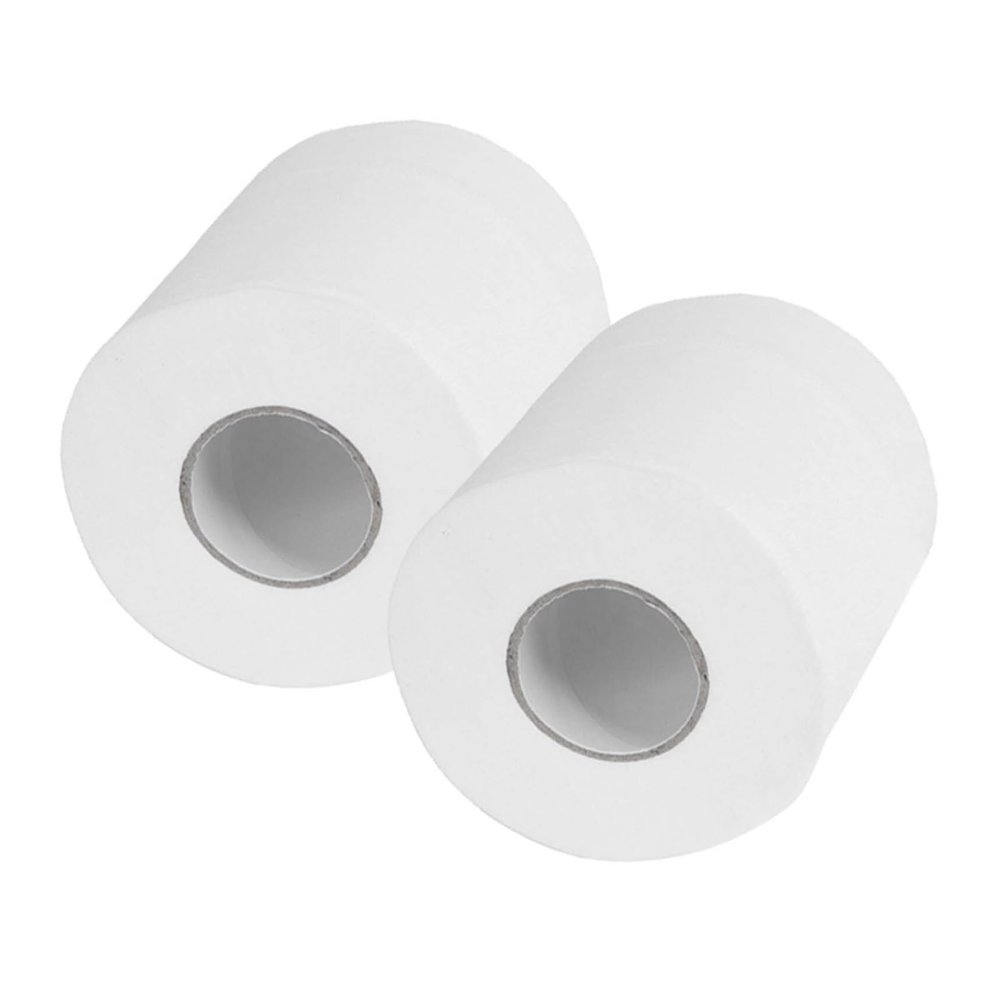 CLENEA White Soft Toilet Paper Professional Standard Absorbent Toilet Paper for Bathroom Vanity Countertop (Color : Black)