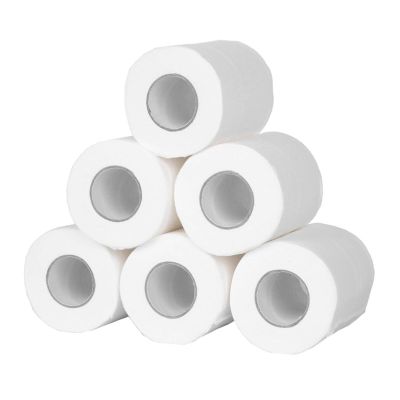CLENEA White Soft Toilet Paper Professional Standard Absorbent Toilet Paper Suitable For Bathroom Home (Color : Blue)