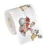 CLENEA 1 Pack Christmas Toilet Paper Household Santa Printed Bath Toilet Paper view 1