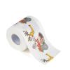 CLENEA 1 Pack Christmas Toilet Paper Household Santa Printed Bath Toilet Paper view 3