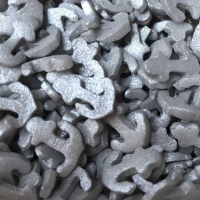 A Pinch Of - Mermaid Silver Anchors Cake Topper Sprinkles - 25g Edible Glimmer Cupcake Decorations - Weddings, Christenings & Parties