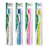 Fimodent Ultra Soft Toothbrush with Gums and Teeth Protection System  Equipped with 6580 UltraX Bristles with Ultra Soft Hardness on Gums and Enamel  4 Toothbrushes in Assorted Colours view 1