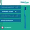Fimodent Ultra Soft Toothbrush with Gums and Teeth Protection System  Equipped with 6580 UltraX Bristles with Ultra Soft Hardness on Gums and Enamel  4 Toothbrushes in Assorted Colours view 3