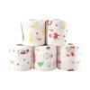CLENEA Santa Claus Tissue Office Toilet Paper Paper Roll Christmas Paper Towels (Color : 1) view 2