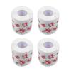Paper Napkins Christmas Toilets Christmas Towels New Bathroom Roll Paper Cleaning (Color : Santa Claus) view 2