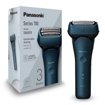 Panasonic ES-ALT4B 3-Blade Wet and Dry Electric Shaver for Men, Rechargeable, Skin Comfort Sensor, Multi-Flex 12D Head - Minimize The 5 oClock Shadow