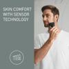 Panasonic ES-ALT4B 3-Blade Wet and Dry Electric Shaver for Men, Rechargeable, Skin Comfort Sensor, Multi-Flex 12D Head - Minimize The 5 oClock Shadow view 4