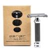 Parker Safety Razor76R Graphite Gray Long Handle Butterfly Open Double Edge Safety Razor for Men view 1