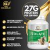Caligold Health Muscle Building 100% Isolate Pure Whey Protein, Pre and Post Workout Protein Powder, 66 Servings, 2kg view 2