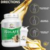 Caligold Health Muscle Building 100% Isolate Pure Whey Protein, Pre and Post Workout Protein Powder, 66 Servings, 2kg view 3