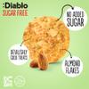 Diablo No Added Sugar Almond Cookies  Low Sugar Snacks, Almond Biscuits Sweetened with Maltitol, Delicious Healthy Snacks, Christmas Cookie Gift Box, Crispy Sweet Treats for All, 145g Pack of 5 view 3