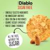 Diablo No Added Sugar Almond Cookies Low Sugar Snacks, Almond Biscuits Sweetened with Maltitol, Delicious Healthy Snacks, Christmas Cookie Gift Box, Crispy Sweet Treats for All, 145g Pack of 3 view 4