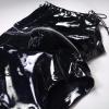 Men Sexy Wet Look PVC Vinyl Patent Leather Shiny Boxer Brief Lace Up Side shorts Pants Underwear Lingerie view 2