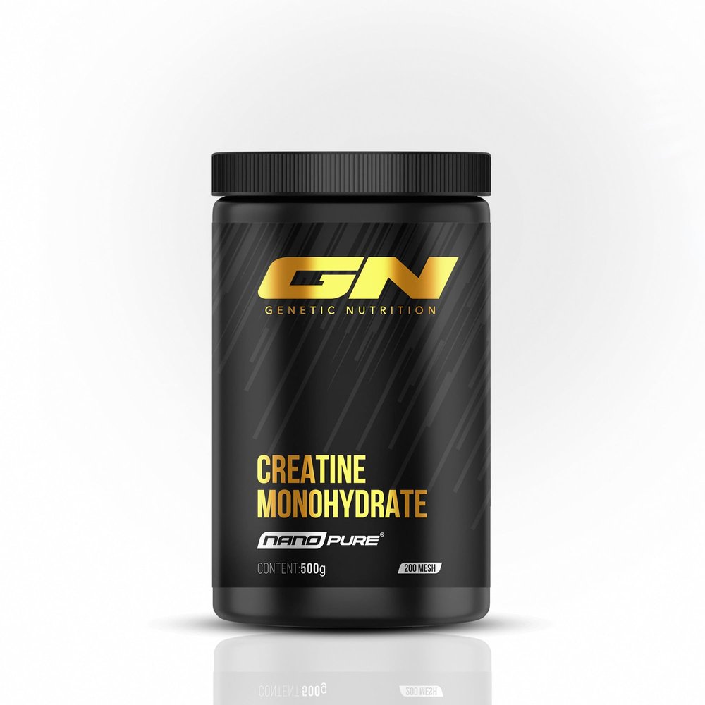 GN Laboratories Nano Pure Creatine Monohydrate - 500 g Highly Effective Creatine Powder - Extra Fine 200 Mesh Quality - Optimal Solubility and Bioavailability
