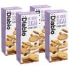Diablo No Added Sugar Almond Cookies  Low Sugar Snacks, Almond Biscuits Sweetened with Maltitol, Delicious Healthy Snacks, Christmas Cookie Gift Box, Crispy Sweet Treats for All, 145g Pack of 4 view 1