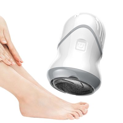 AGAATI Electric Vacuum Adsorption Foot Grinder, Rechargeable Electric Callus Remover Pedicure Tool, Professional Hard Skin Removal Machine, Dead Skin Foot Files (2pcs)