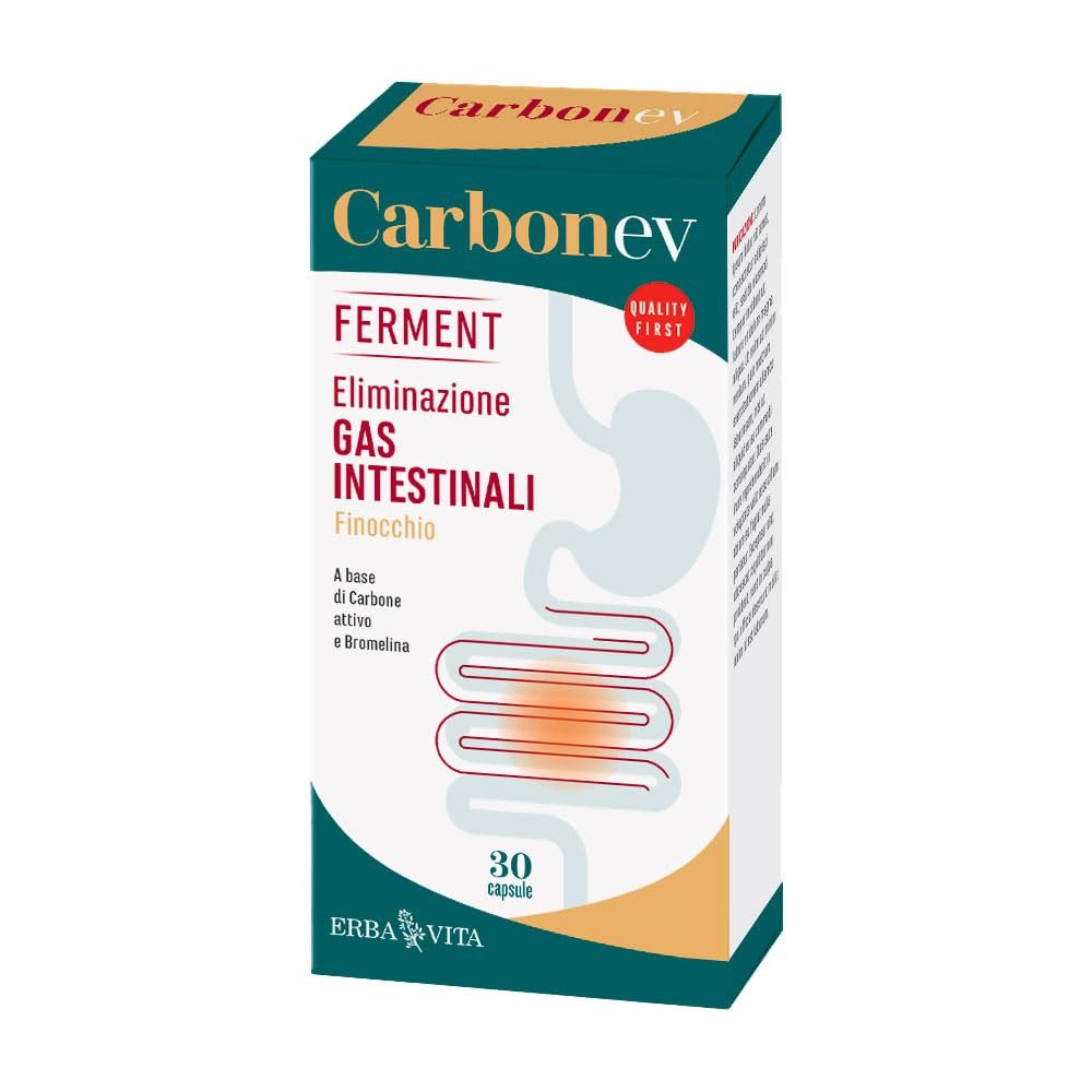 Erba Vita Group Carbon Ev Ferment 30 Capsule