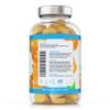 Turmeric Curcumin Gummies with Ginger - 120 Natural Orange Flavour Juicy Yummy Gummies  with a Huge 95% curcuminoids, Vegan & Gelatin Free  2 Month Supply for Men, Women & Children  Made in The UK view 3