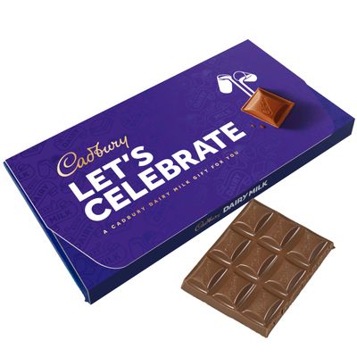 Cadbury Let's Celebrate Dairy Milk Chocolate Bar With Gift Envelope