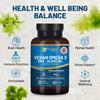 Prowise Vegan Omega-3 DHA from Algae Oil | 60 Softgels with Vitamin E | 400mg DHA + 10mg Vitamin E | 100% Plant-Based | Supports Brain and Eye Health | Pure & Sustainable Sourced view 3