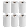 6 Rolls x Kitchen Rolls, 2 PLY Centrefeed Kitchen Towels, Embossed White Hand Napkins, 40GSM Kitchen Towel Paper, Wiping Napkin Roll, Strong & Durable Kitchen Roll Bulk Buy (300 Sheets, Kitchen Rolls) view 1