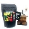 Single origin coffee beans Brazil Minas Gerais region, 100% Arabica coffee, friar's tunic roasting, Carbon Neutral certified, bar blend, pack of 8 x 250 g view 2