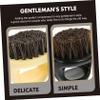 FRCOLOR 4pcs Men Beard Brush Broken Hair Cleaning Brush Mustache Comb for Handheld Grooming in Barbershop view 3