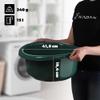 KADAX Round Bowl 15L, Plastic Washing Up Bowl for Kitchen and Bathroom, Large Basin for Washing Dishes, Soaking Laundry and House Cleaning (Green) view 2