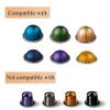 Gathukila 300 PCS 37MM Aluminum Foil Aluminum Seals Foil Compatible with for Capsules Coffee Pods view 2