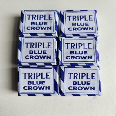 6 Triple Crown Blue Laundry Bluing Cubes-14gm Cubes