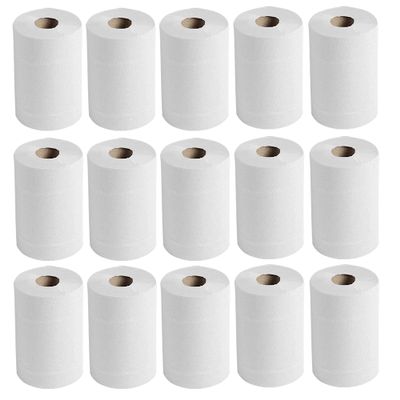 30 Rolls - Kitchen Rolls, 2 PLY Centrefeed Kitchen Towels, Embossed White Hand Napkins, 40GSM Kitchen Towel Paper, Wiping Napkin Roll, Strong & Durable Kitchen Roll Bulk Buy (300 Sheet, Kitchen Rolls)