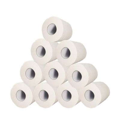 36 Rolls x Toilet Rolls, 2 Ply White Toilet Paper, Quilted Toilet Roll Packs, 34GSM Toilet Paper Soft Tissue Roll Skin Cleaning Towels, Wiping Napkin Roll, Bulk Buy (220 Sheets/Toilet Rolls)
