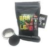 Single origin ground coffee for espresso Brazil Minas Gerais region, 100% Arabica coffee, friar's tunic roasting, Carbon Neutral certified, bar blend, pack of 4 x 250 g view 2