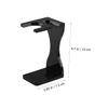 Beavorty 2pcs Acrylic Razor Stand Desktop Shaving Brush Holder Beard Brush Support Home Bathroom Display Holder Shaving Tool Stand view 4