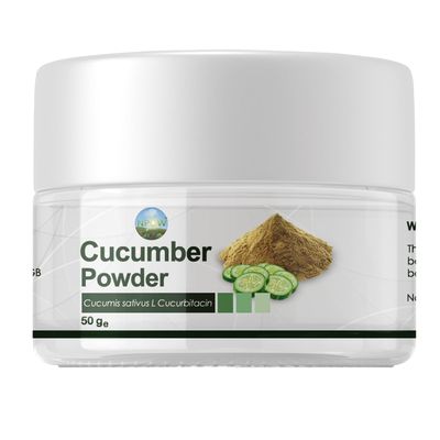 NPOW Cucumber Powder, Green Powders Superfood - 100% Pure Cucumber Extract - Superfood Powder Health Supplements - Vegan and UK Made - 50g