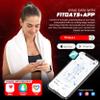 Bisonbody Smart Digital Bathroom Body Scale  Large Display Accurate Result  22 Metrics including Cardiac Index, Heart Rate, Body Fat, BMI  Tempered Glass  App Support Bluetooth with Free Batteries view 4