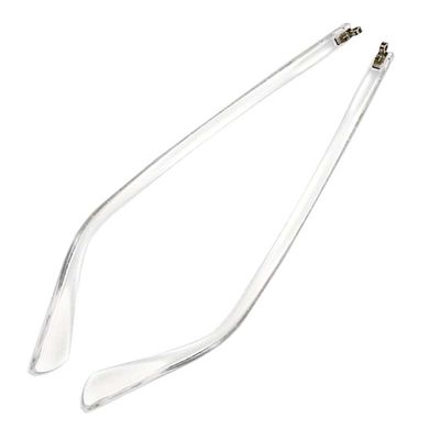 1 Pair Glasses Legs Replacement Temples, Glasses Metal Frame Arms Legs Replacements, Transparent
